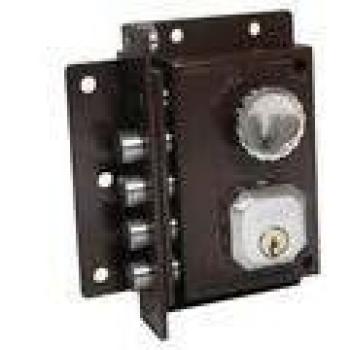 C91 Iz 70 mm 5‑Pin Demi‑Cylinder Keyless Lock – Dorcas
