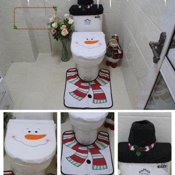 Set de Fleurs de Neige en Céramique – Décor Toilette