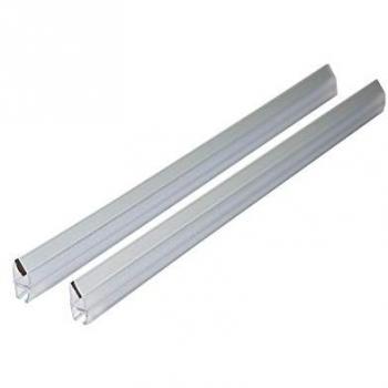 Perfil de Sellado Magnético para Mamparas de Ducha Correderas, 2 Hojas, 185/200 cm