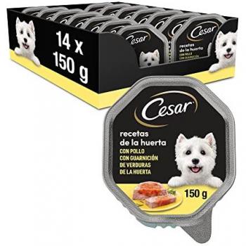 Cesar Nourriture Équilibrée Chiens Poulet & Légumes 150g x14