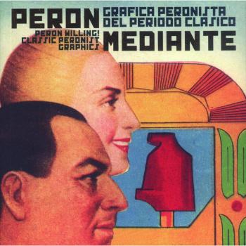 Peron mediante gráfica peronista del periodo clási.