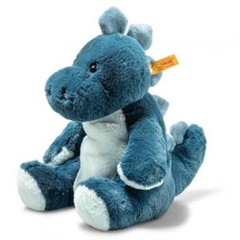 Steiff Spott Stegosaurus Kuscheltier 28 cm blau