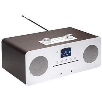 Denver MIR-260 Darkwood DAB+ Radio mit Internetfunktion