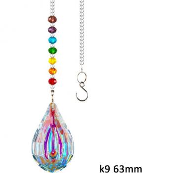 Cristal de Jardín con Cadena