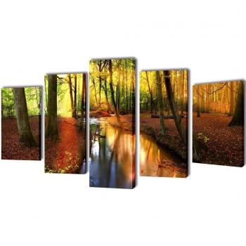 Wall Décor Forest Print on Canvas