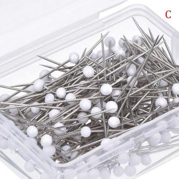 250pcs Pearl Head Sewing Pins Set with Storage Box
