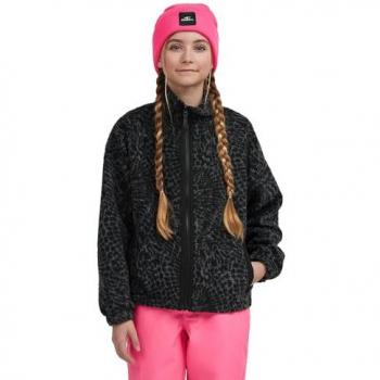 Forro Polar O'Neill High Pile Negro Animalica 5-6 Años