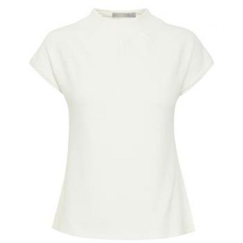 Beige Fransa T-Shirt Zaskater 2 für Damen (L)