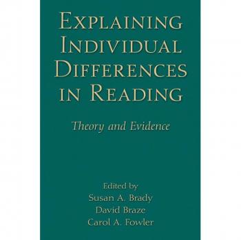 Vitalsource Technologies, Inc. Explaining Individual Differences In Reading
