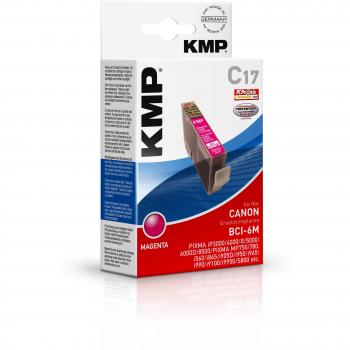 KMP Tintenpatrone für Canon BCI-6M, magenta