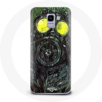 Carcasa Galaxy J6 2018 temática Dorohedoro + Kaiman