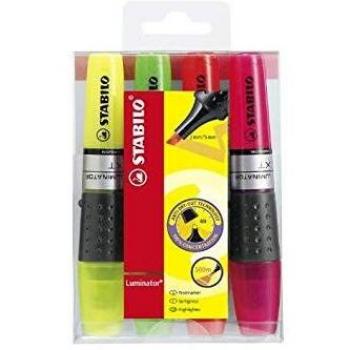 X Stabilo Textmarker boss luminator 4er Etui sortiert