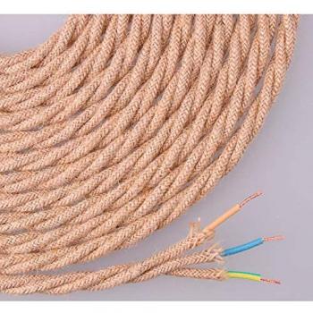 Sangle en corde de jute tissée et tressée 3×0,75 mm – 25 m (Euro/m)