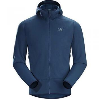 Arc'Teryx Kyanite Hoody Herren Pullover mit Reißverschluss XL Hecate Blau