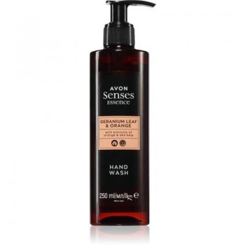 Avon Sensi Geranio e Arancia – Sapone Liquido Idratante, 250 ml
