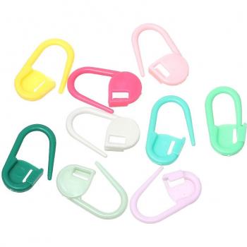 Indicateurs de point en plastique variés pour tricot