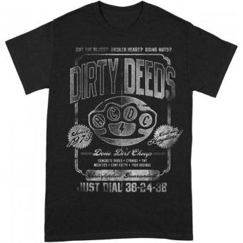 Camiseta AC/DC Dirty Deeds Done Cheap Adulto XXL Gris/Negro
