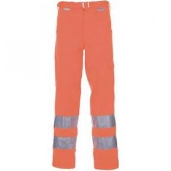 Planam Warnschutz Bundhose 2011 orange Größe 52