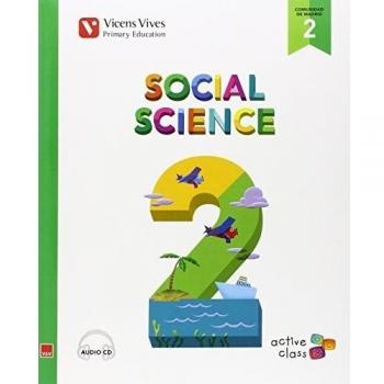 Social science 2 madrid + cd (active class) (Tapa blanda).