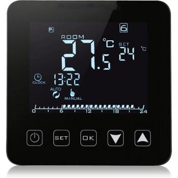 Thermostat Intelligente HY08WE-2 : Écran LCD, Contrôle Vocal, WiFi