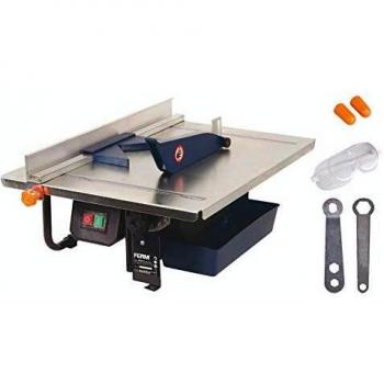 FERM Tagliapiastrelle 900W con lama da 200mm e raffreddamento ad acqua