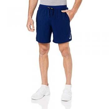 T-Shirt à Manches Longues Nike, Tech Fleece Crew, Blue Void / (argenté)