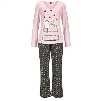 Langarm Pyjama Set mit Snoopy Design