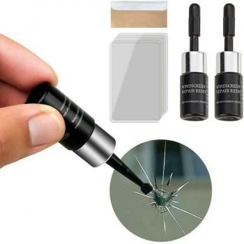 Car Window Chip Repair Tool Kit