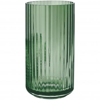 Lyngby Vase, Glas, 25 cm hoch, 14 cm breit