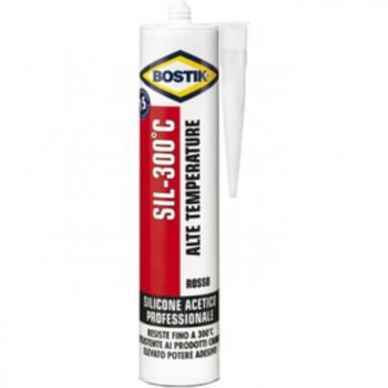 Bostik SIL 300 Silicone Haute Température 12 x 300 ml