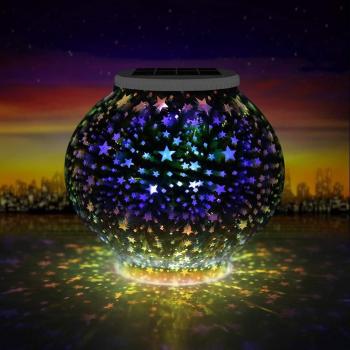 Stelle Luminosi: Lampada Notturna a Batteria Solare, 8 Ore di Lavoro