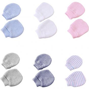 Cotton Anti-Scratch Gloves for Infants