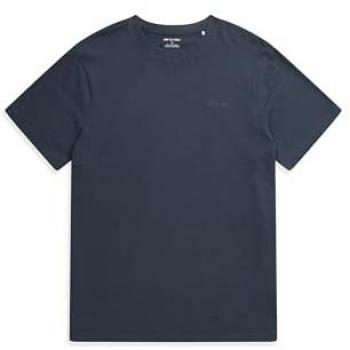 Iconic Animal Design Men’s T‑Shirt – Navy, Breathable Cotton, Loose Fit