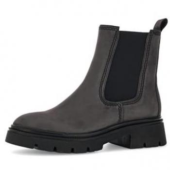 GABOR Damen Stiefelette Chelsea mit Blockabsatz in Grau 40