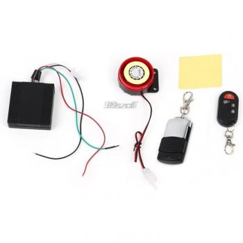1PC 12V Motorcycle Anti-Theft Alarm System with Remote Control