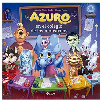Azuro en el colegio de los monstruos