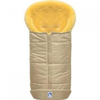 Heitmann Lammfellfußsack Premium beige