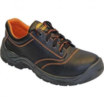 Zapato Industrial Piel Negra