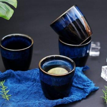 Blue Series Retro Tableware