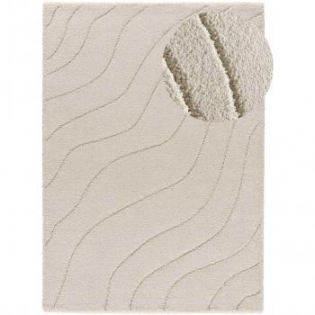 **Universal XXI Shaggy Beige 133x190 – Alfombra de Hogar