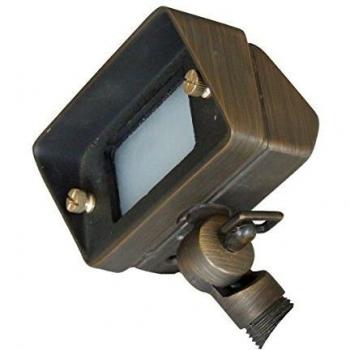 Outdoorgartenlampe Bronze LED mit Patina 2-flammig IP44