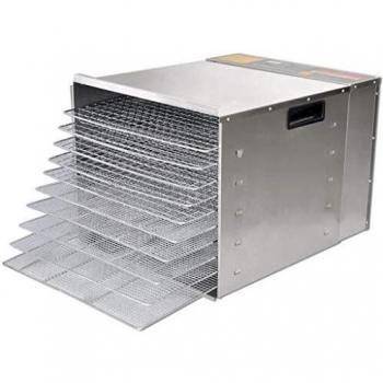 Deshidratador 10 Bandejas Vidaxl Acero Inoxidable