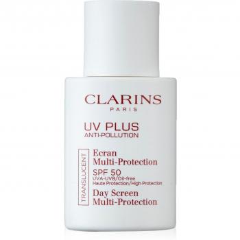 Clarins UV PLUS Crema Giorno Anti-Inquinamento e Multi-Protezione per il Viso con SPF 50, 30 ml