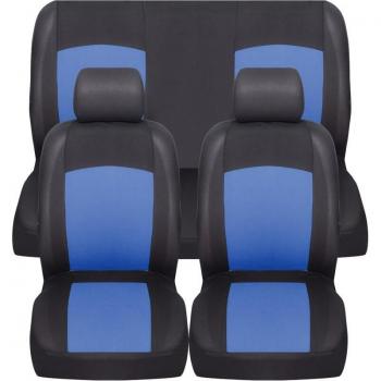 Protection de siège voiture Rebeca – Polyuréthane Soft – Bleu pâle – 6 pièces
