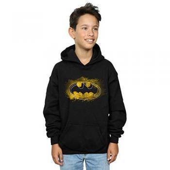 Felpa con Cappuccio Nera Batman per Bambini