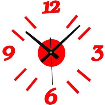 DIY Acrylic Mirror Roman Numeral Clock