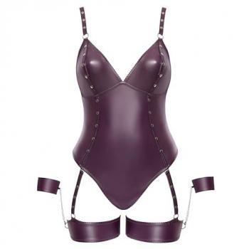 Cottelli Collection Bondage Body (2XL) – Lila Mattlook