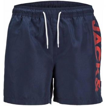 JACK & JONES Short de bain homme – finition lisse, logo sur la poche, cordon ajustable