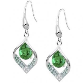 Pendientes Lotus Dazzle Plata