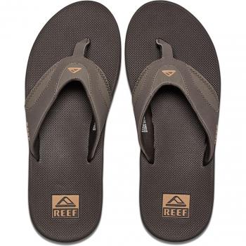 REEF Fanning Herren Flip-Flops Braun 42